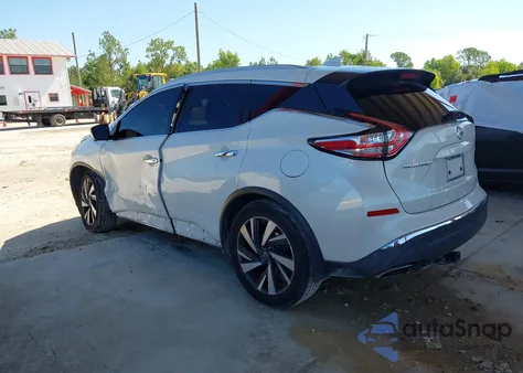 2017 Nissan Murano Platinum z USA, uszkodzony, nr VIN 5N1AZ2MG4HN120570